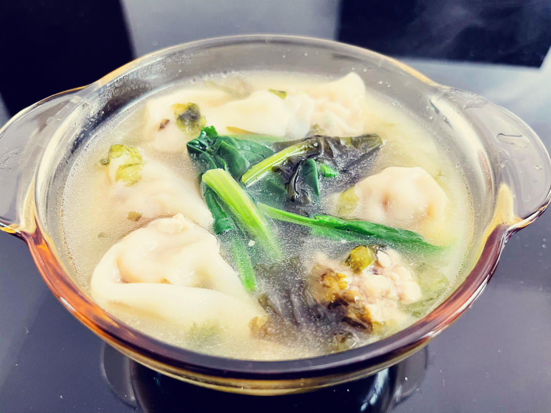肉不柴的馄饨馅