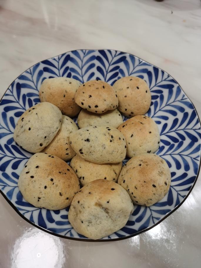 不用称的黑芝麻麻薯（新手友好）的做法