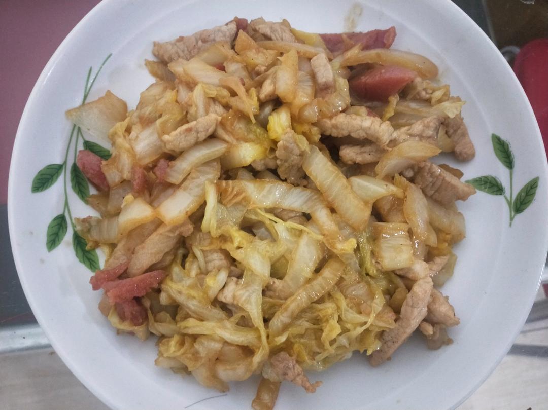 超下饭的酸菜炒肉丝