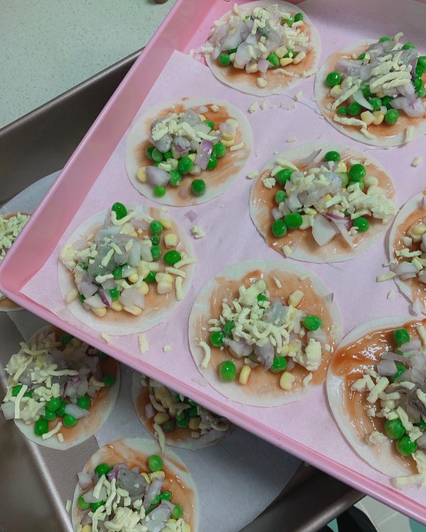 迷你饺子披萨🤪