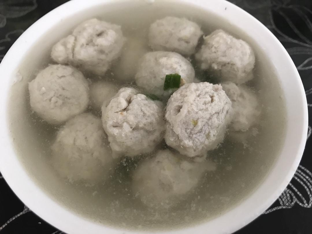 手做【鲅鱼丸子汤】