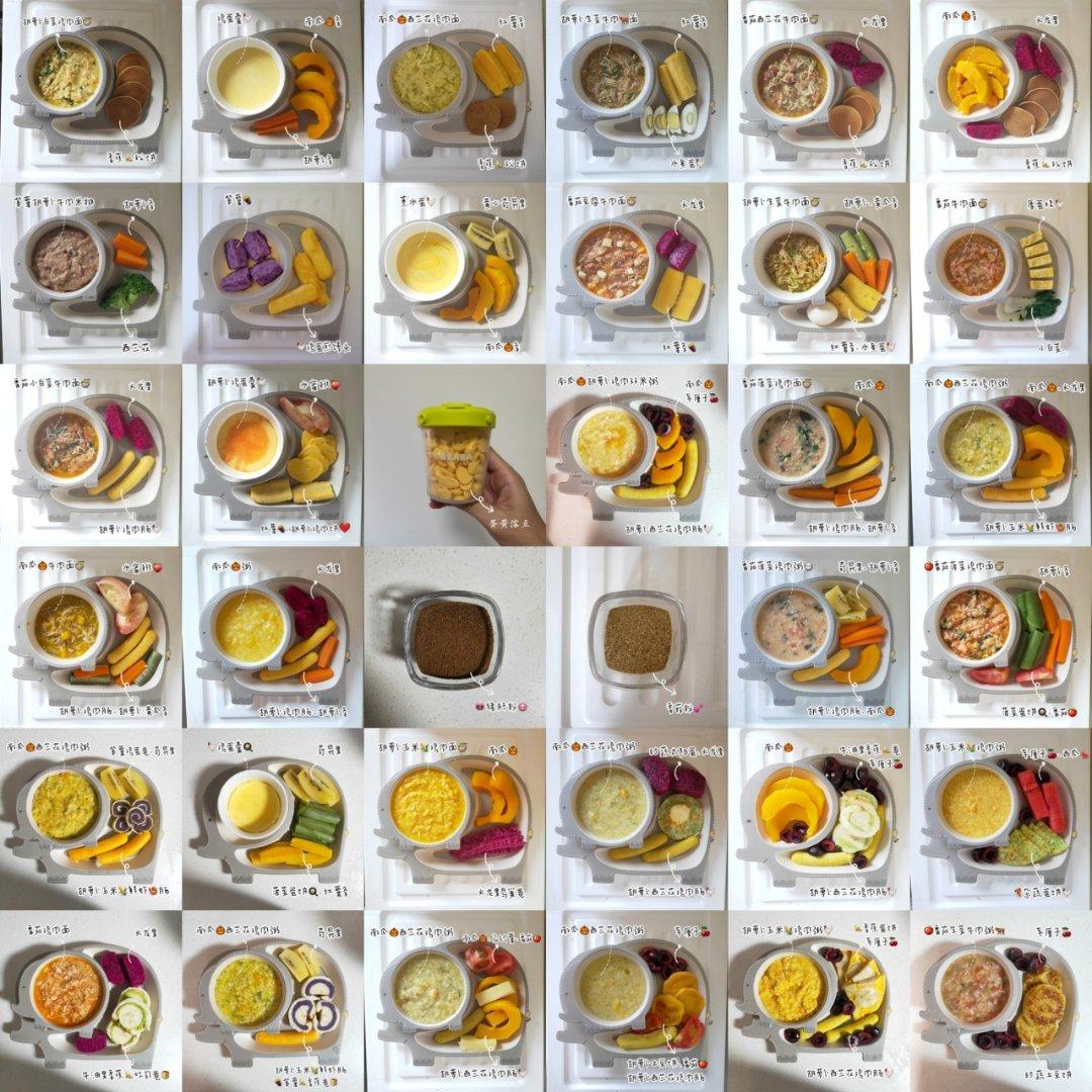 九九辅食记录（6-12月龄）