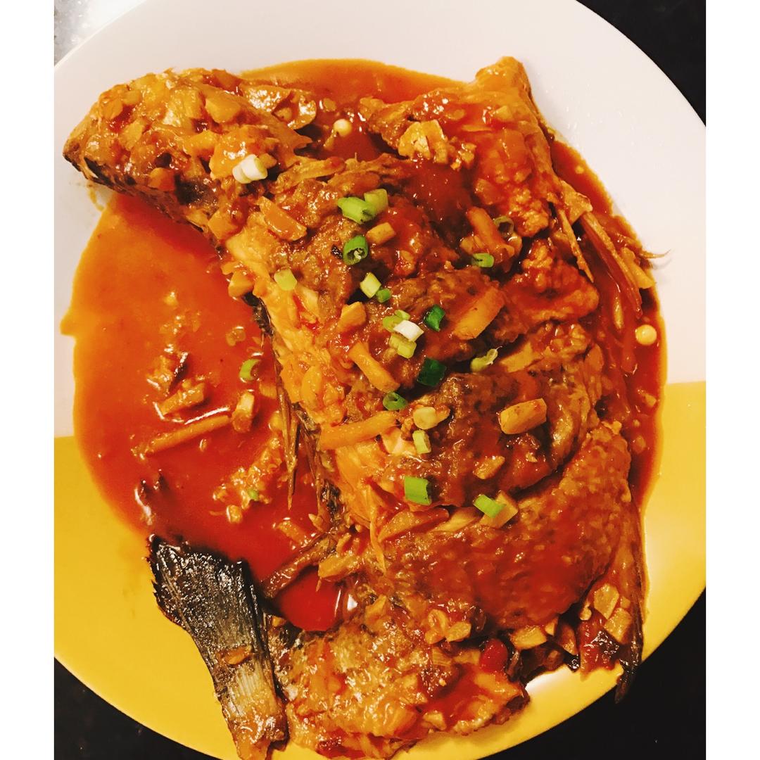 米达达xuan做的茄汁鲈鱼