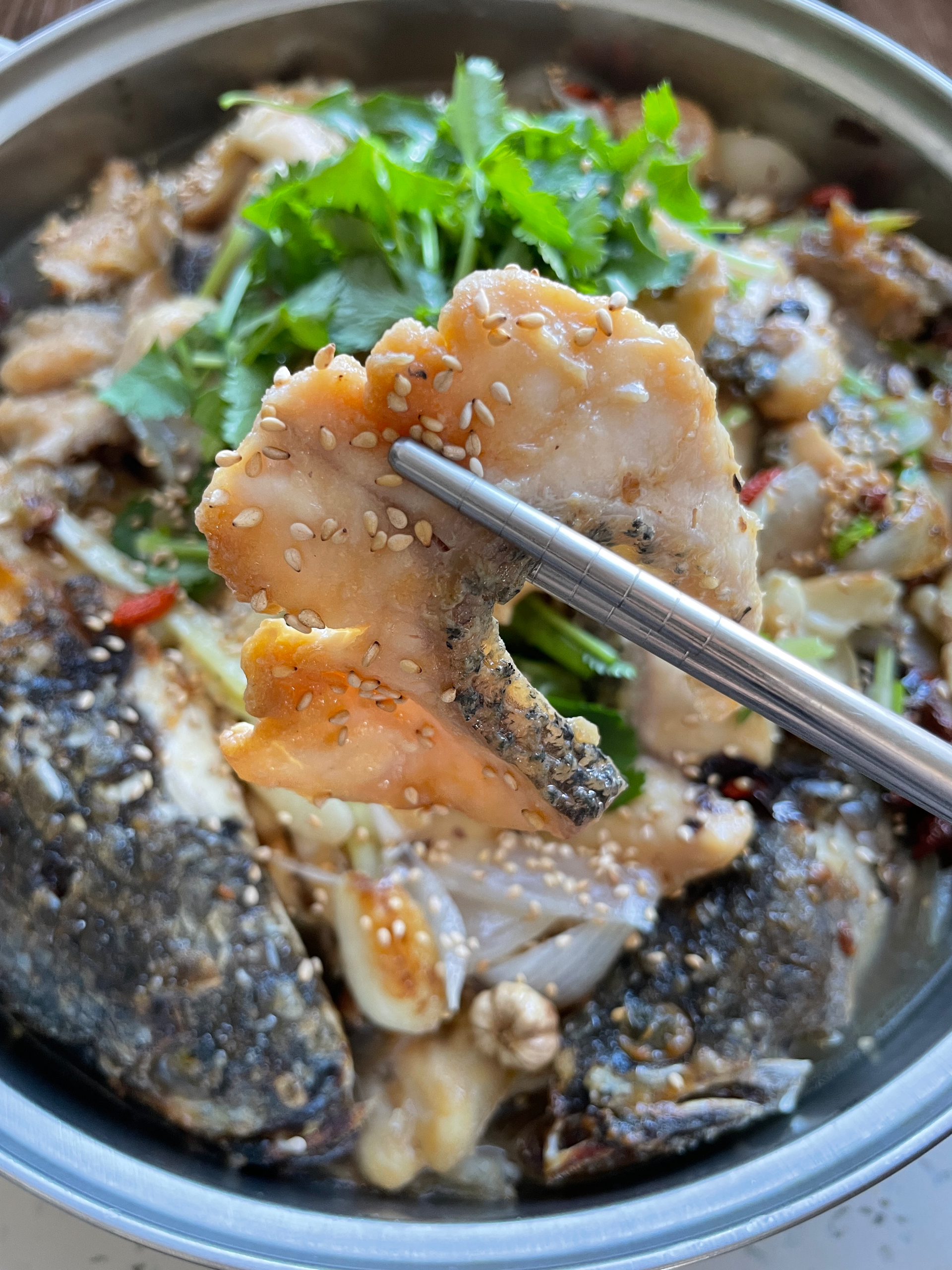石锅鱼的做法