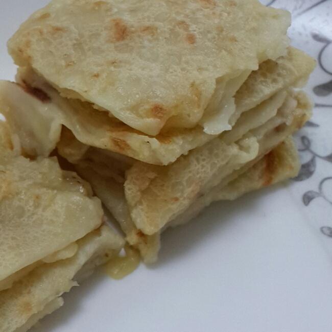 香蕉煎饼的做法