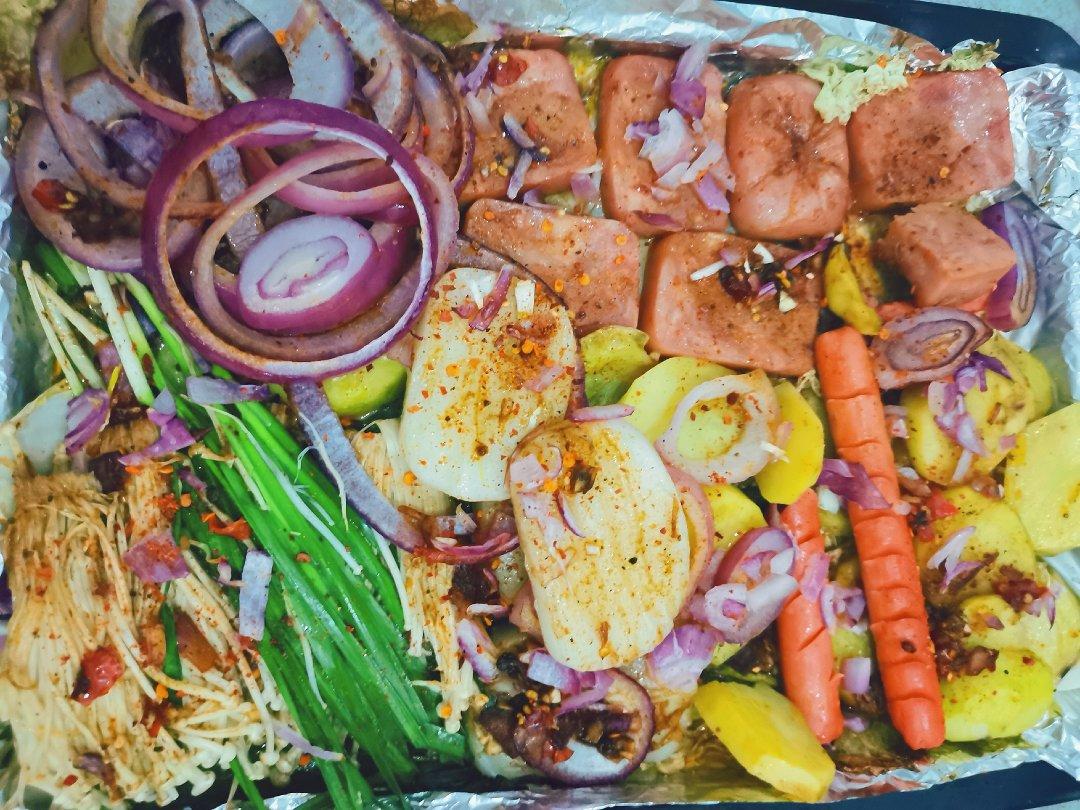 自制烤箱版烧烤，简单好吃过烧烤摊