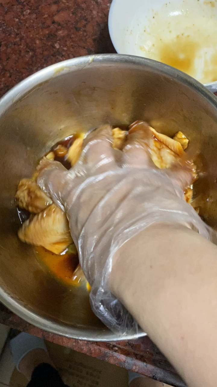 烤鸡翅（自制腌料）