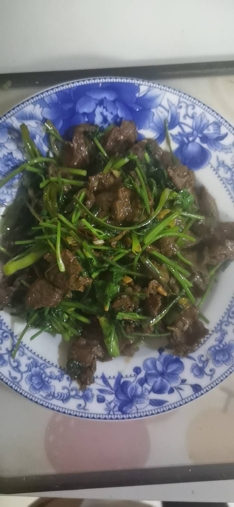 香菜炒牛肉（嫩）