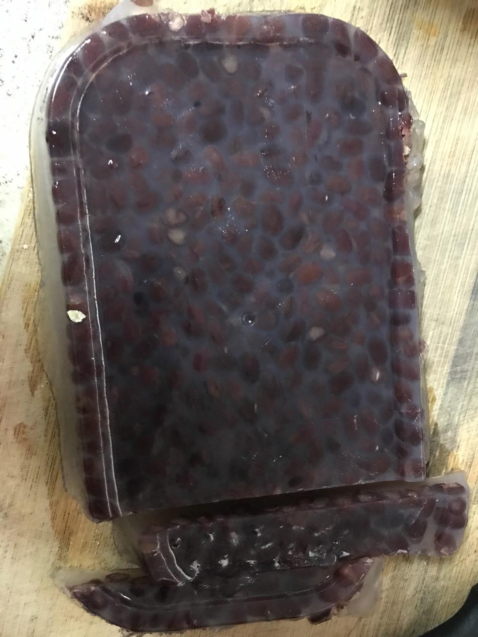 冰晶红豆马蹄糕
