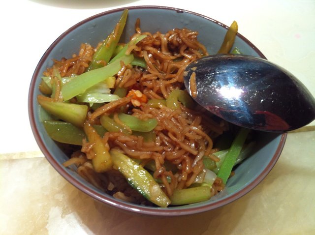 蔬菜炒面