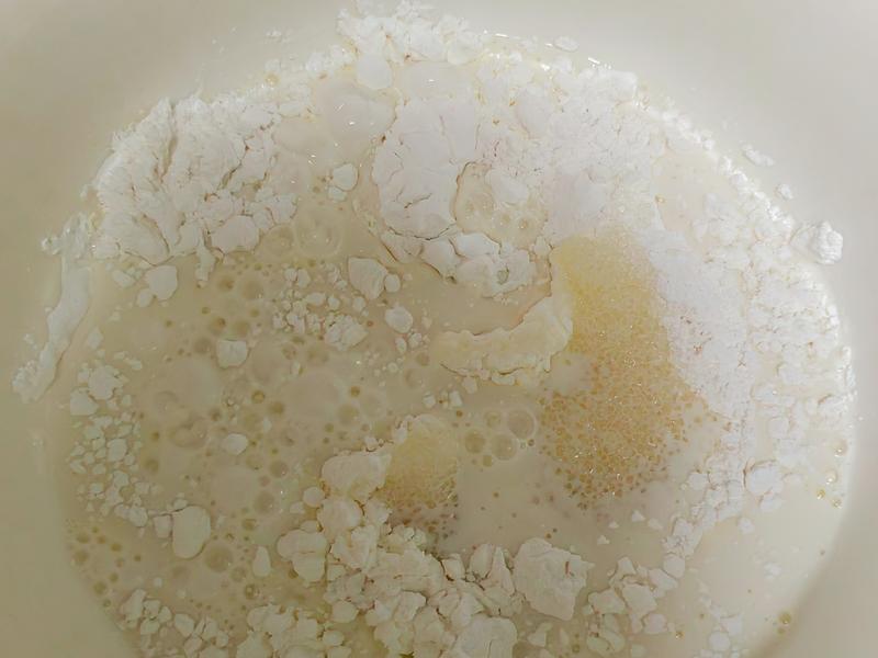 纯奶手撕吐司的做法 步骤1