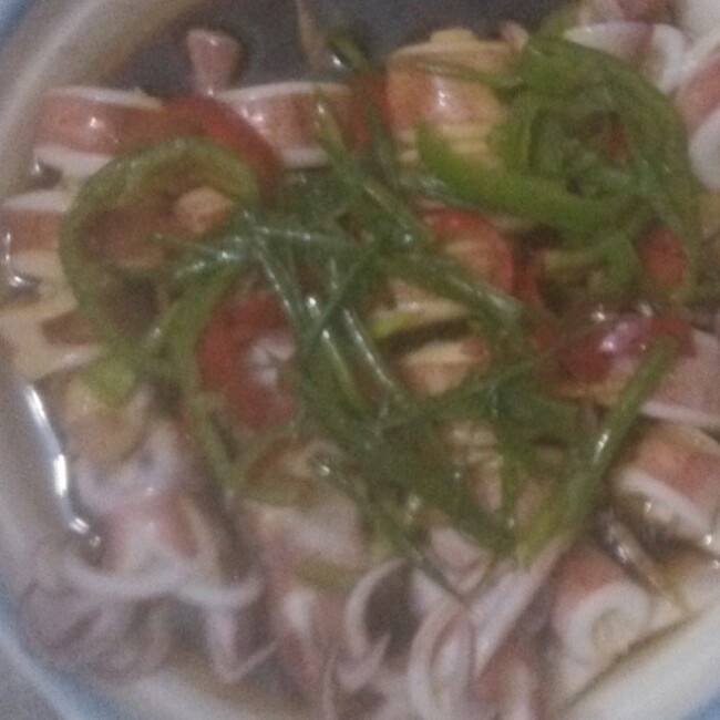 清蒸鱿鱼