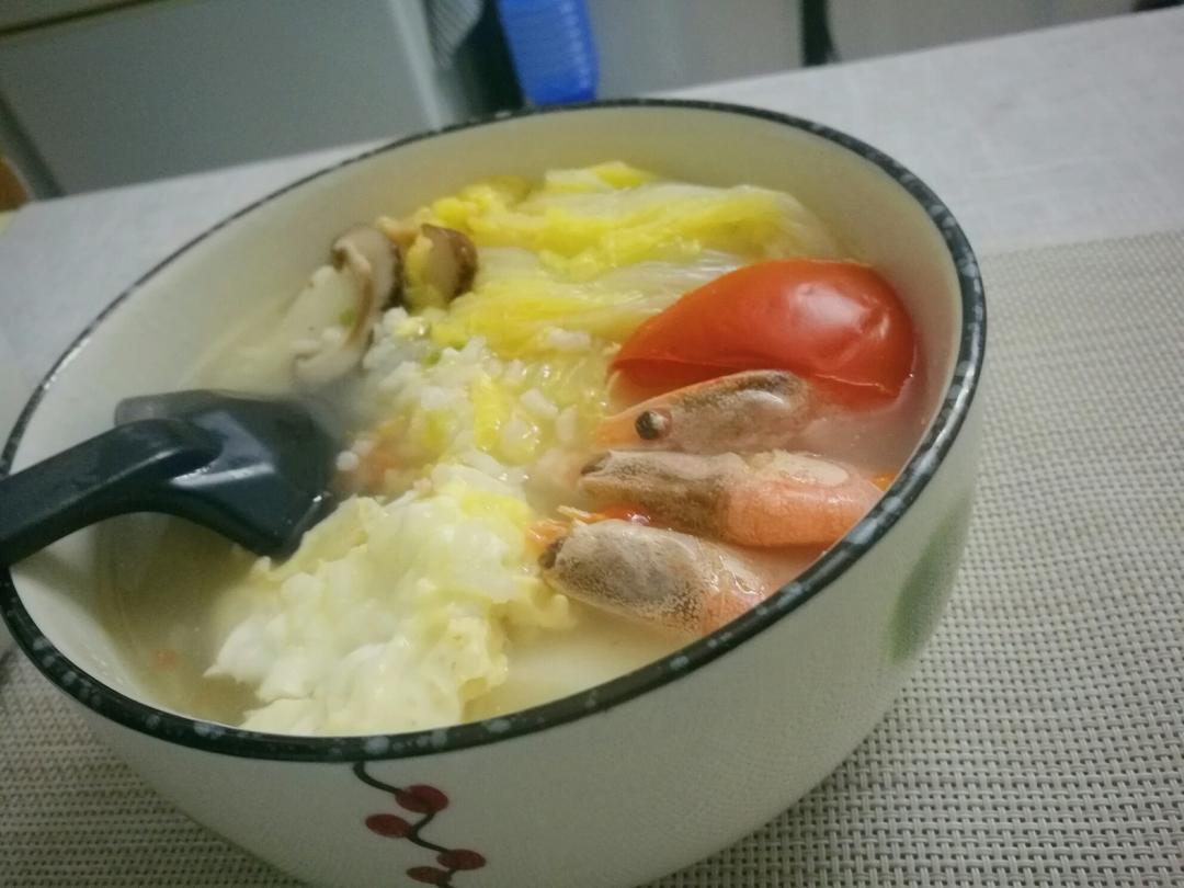 秘制鲜虾粥