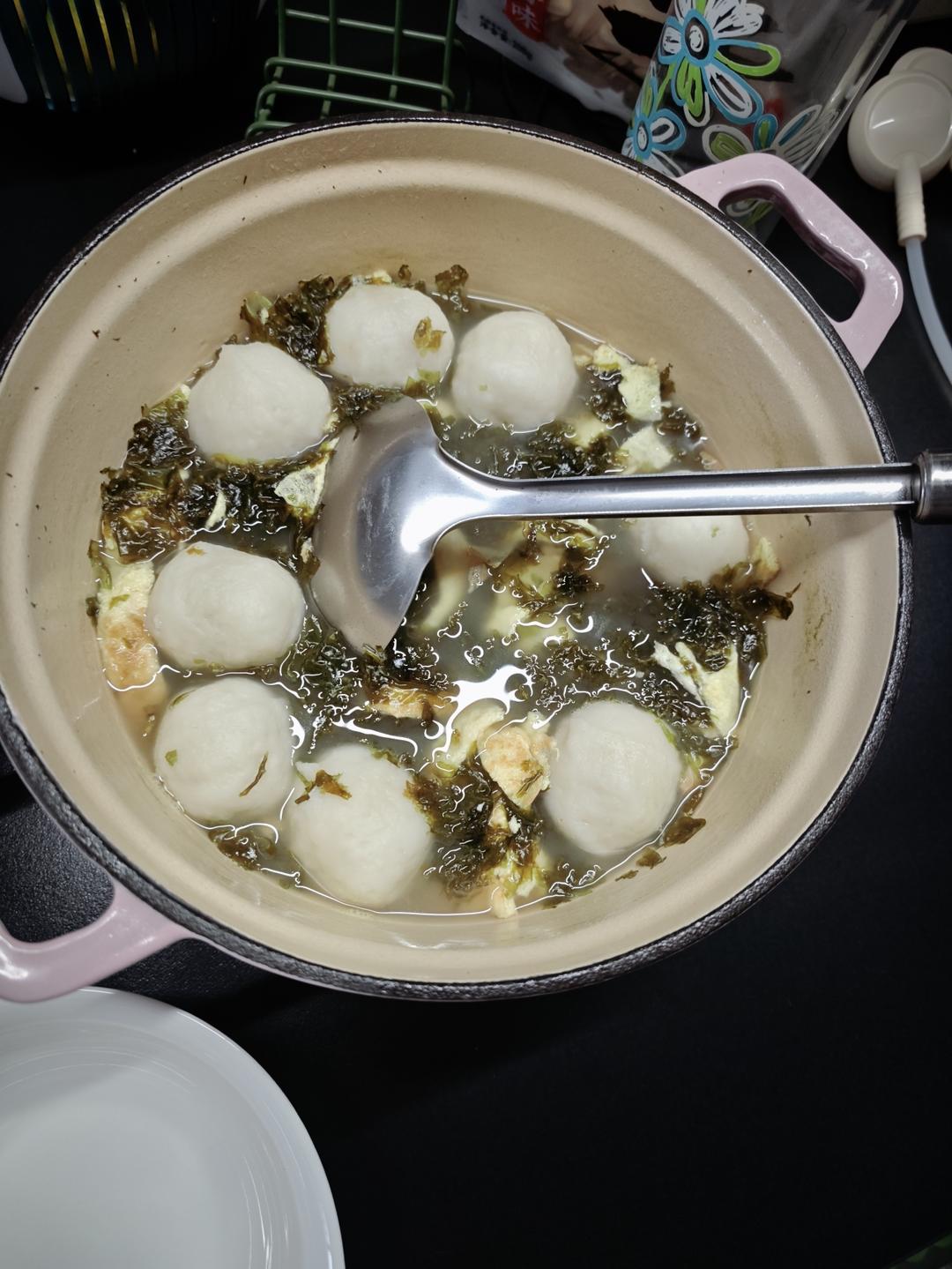 紫菜鱼丸汤