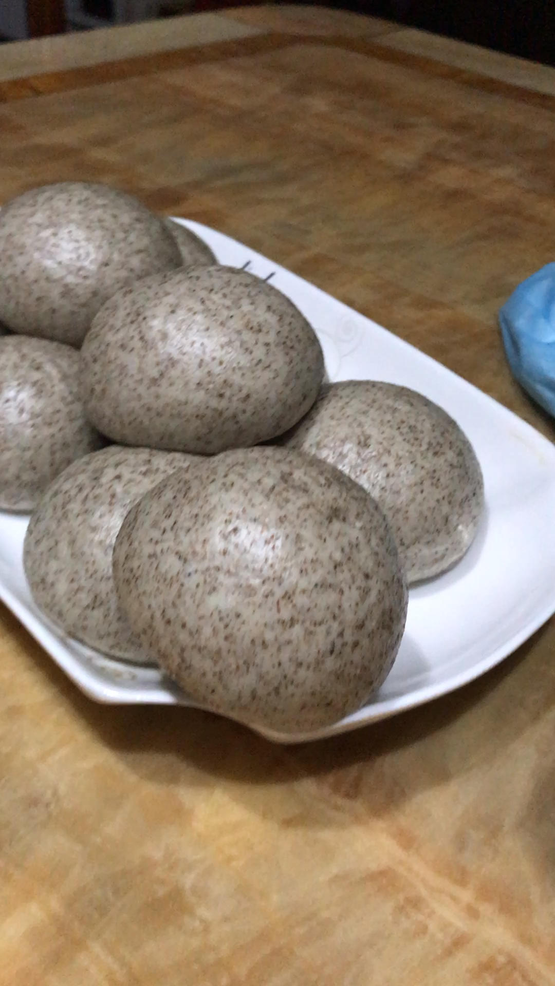 奶香黑麦炝面馒头