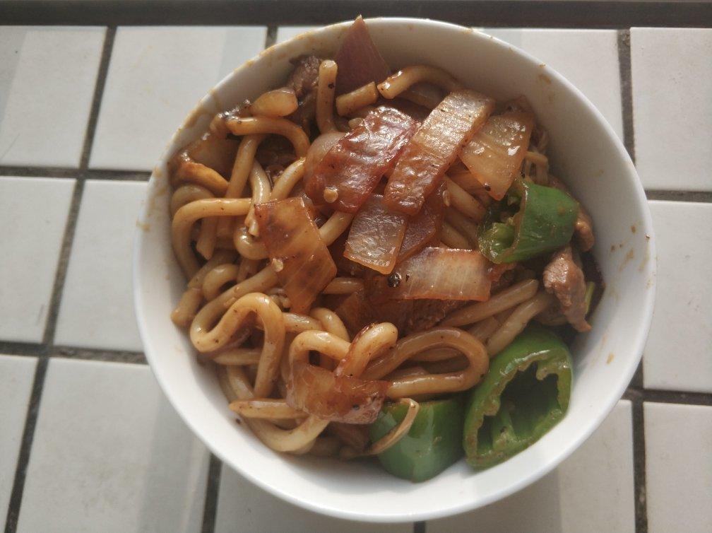 【好吃到舔盘的乌冬面】