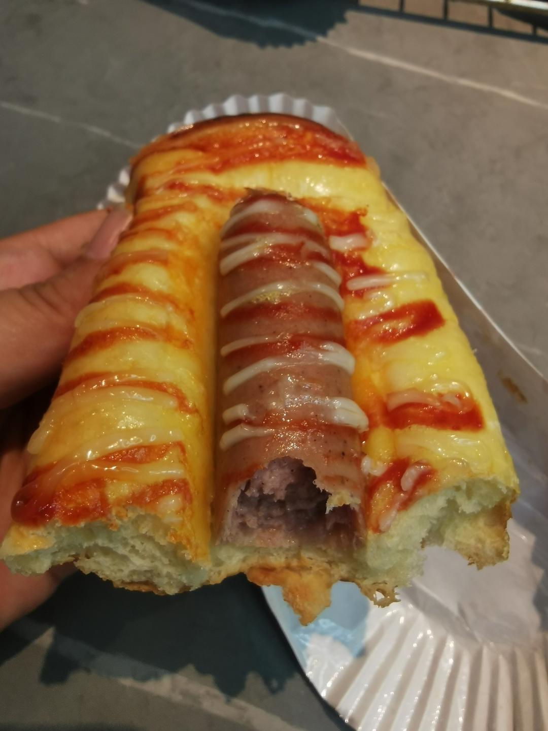 热狗香肠面包