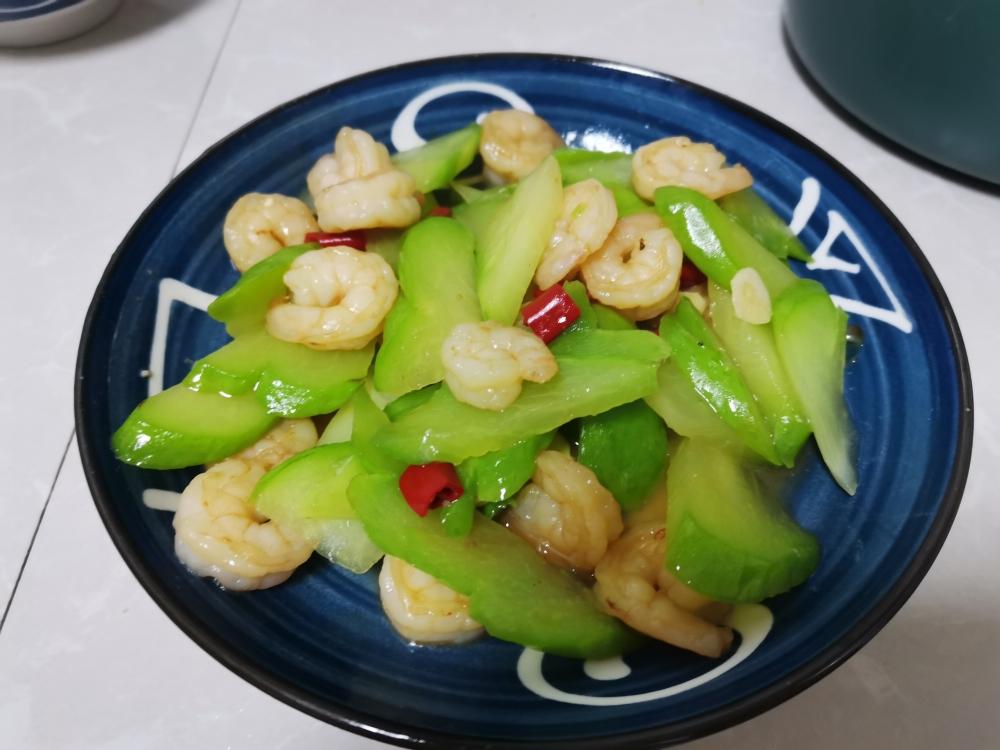 佛手瓜（寿瓜）炒虾仁的做法