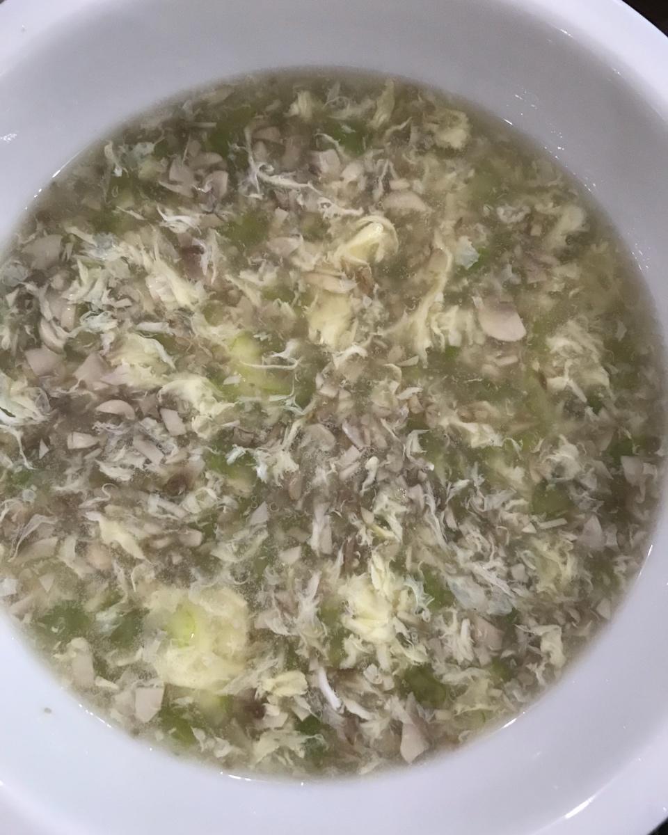 5分钟喝到的蘑菇蛋花羹