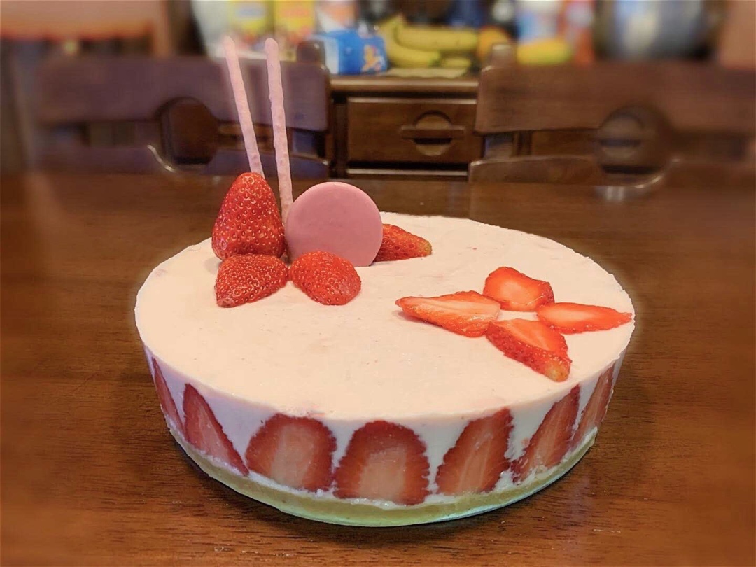 【视频】草莓慕斯蛋糕（6寸）