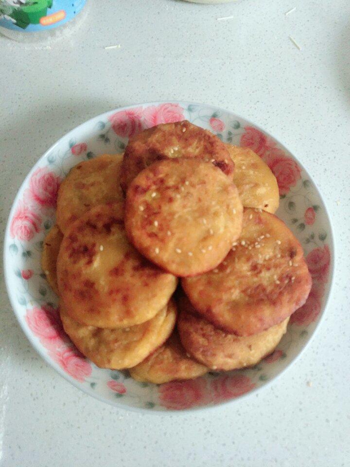 糯米红薯饼