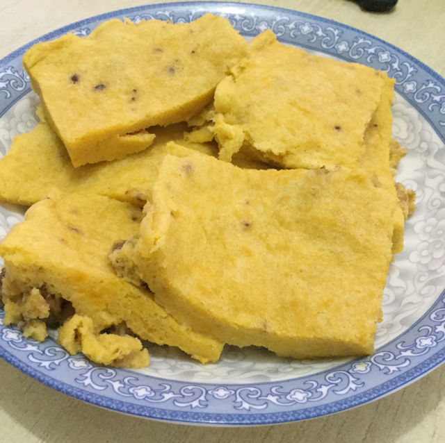 南瓜蒸蛋糕
