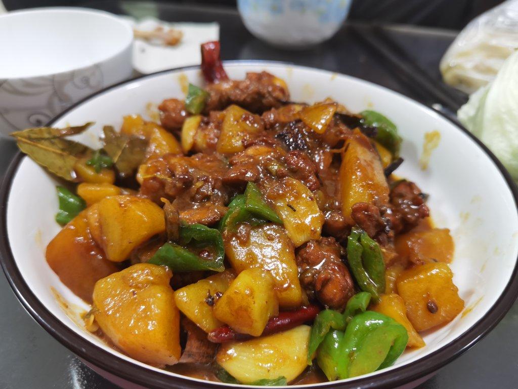 新疆大盘鸡（糖色详解）