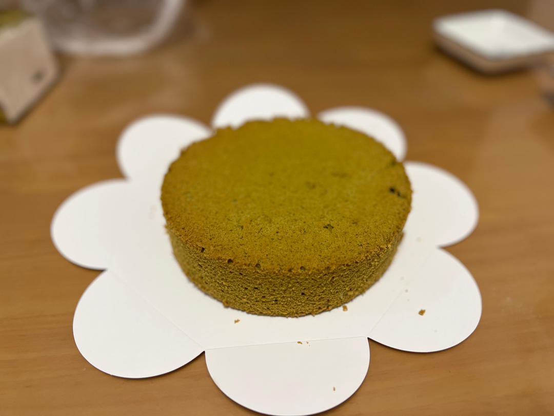 🍵清新治愈抹茶戚风——不容易消泡的秘密