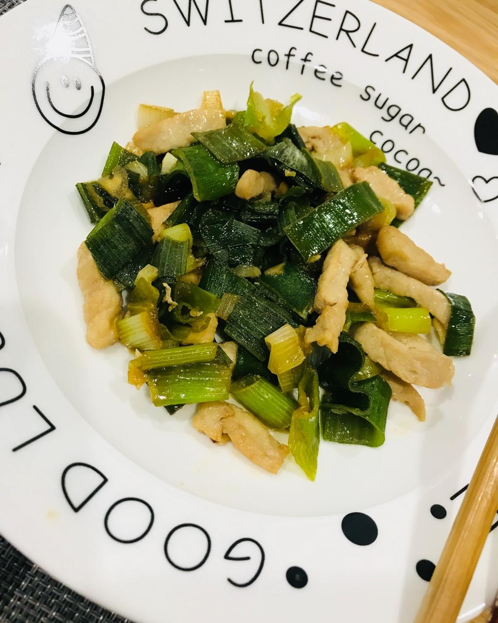 大葱炒肉（超简单版）