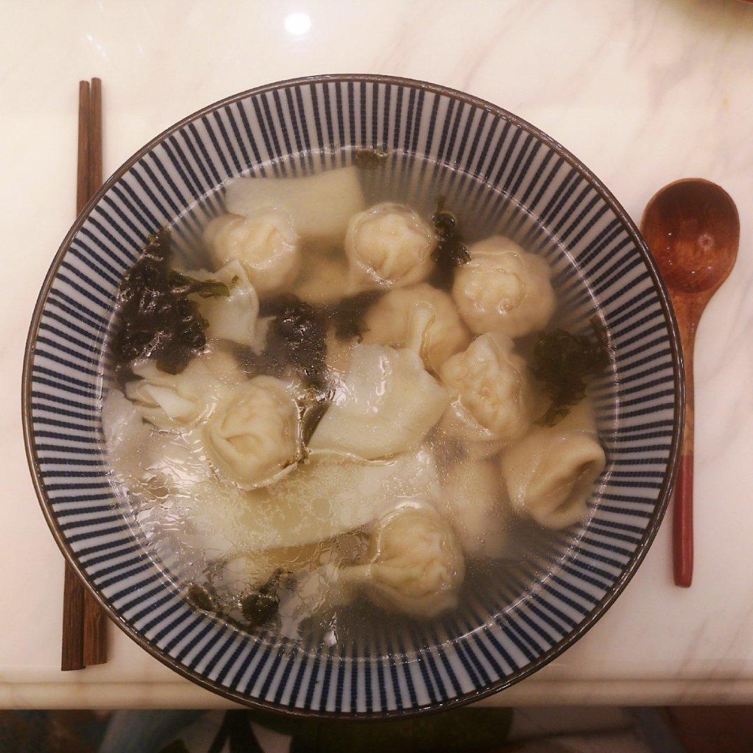 自己做馄饨皮、云吞皮