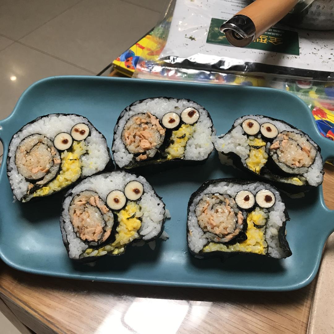 蜗牛花样寿司
