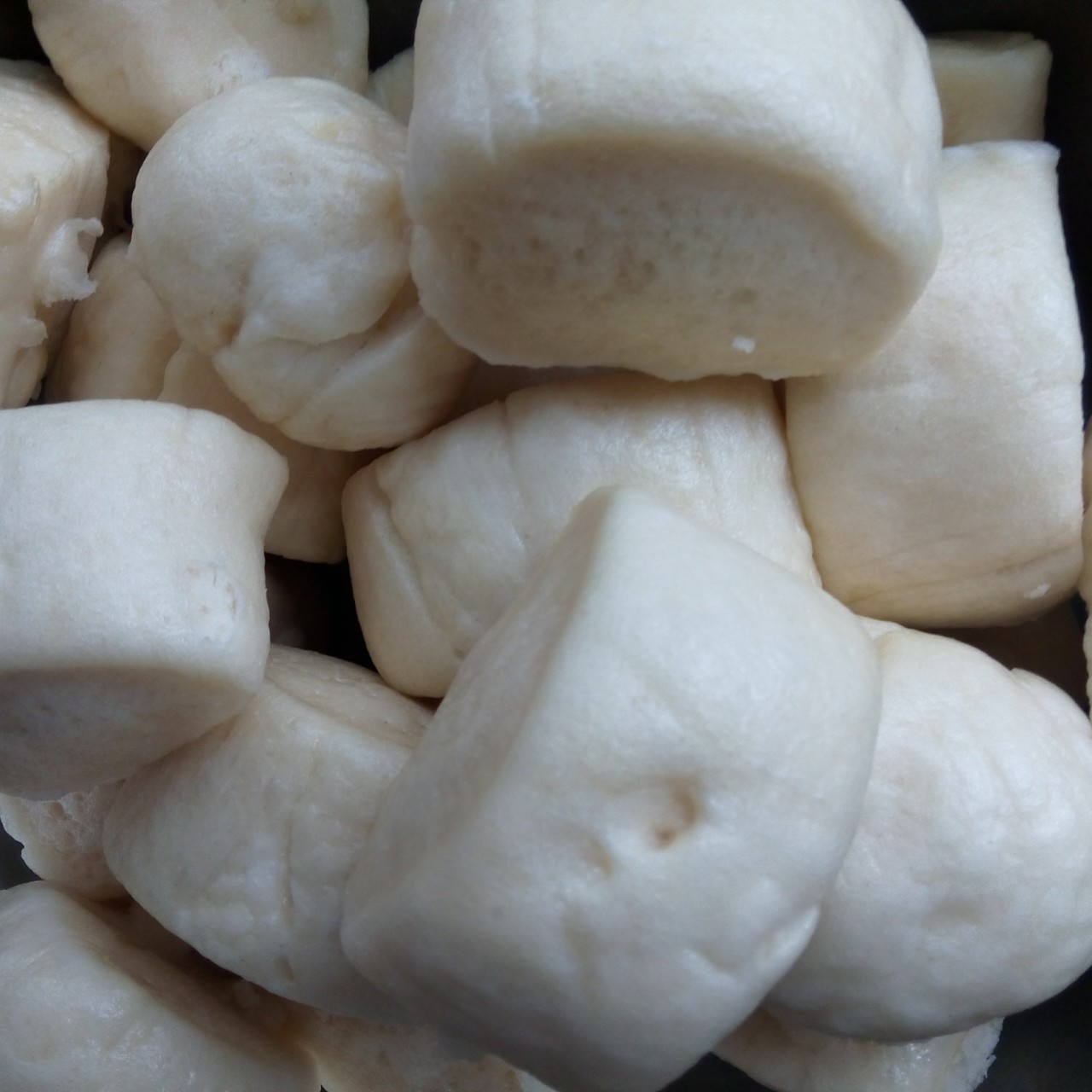 面包机发面蒸馒头