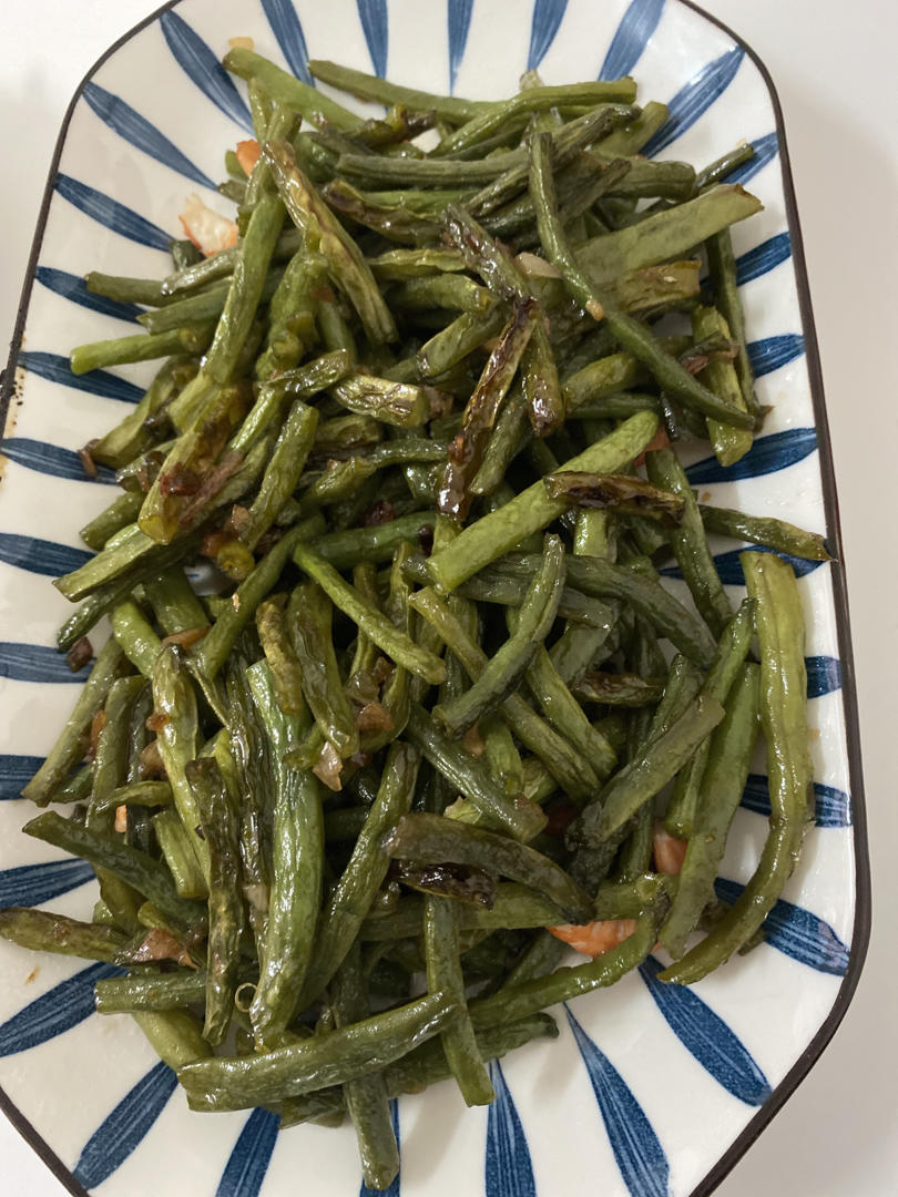 家常小炒四季豆，蔬菜就是要清爽鲜甜