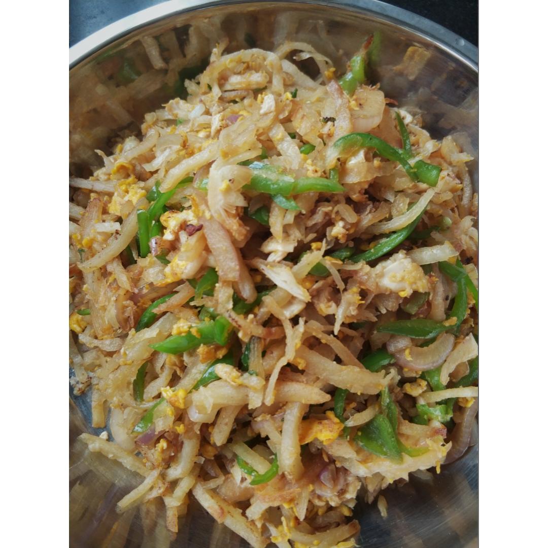 陕西私房炒饼[内附饼丝做法]