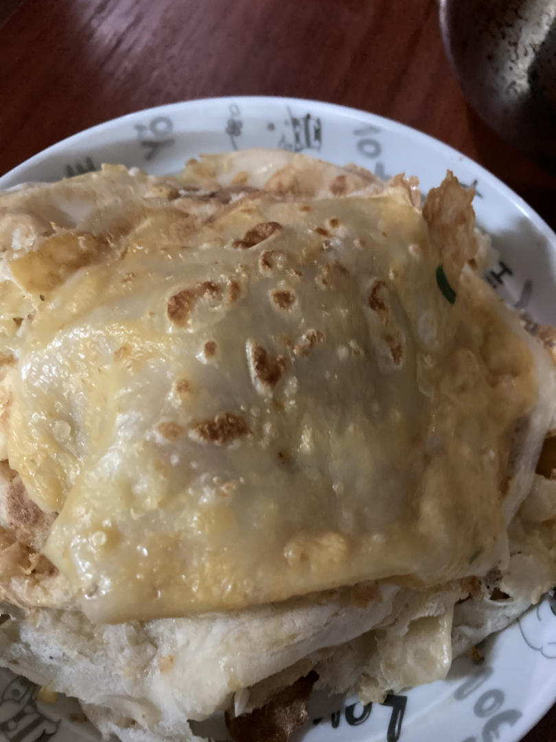 早餐鸡蛋饼 学生早餐必备 快手又营养 附细节视频详解