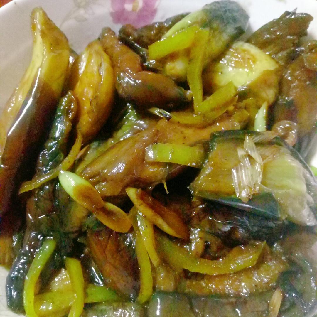 蚝油茄子