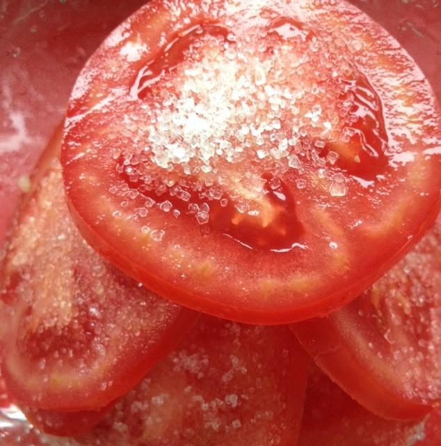 西红柿与白糖的约会的做法