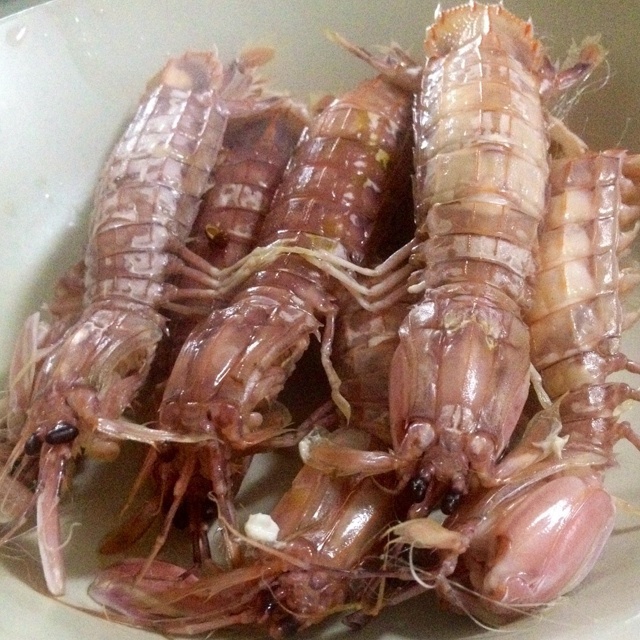 爱吃肉肉的逗逗做的盐水皮皮虾