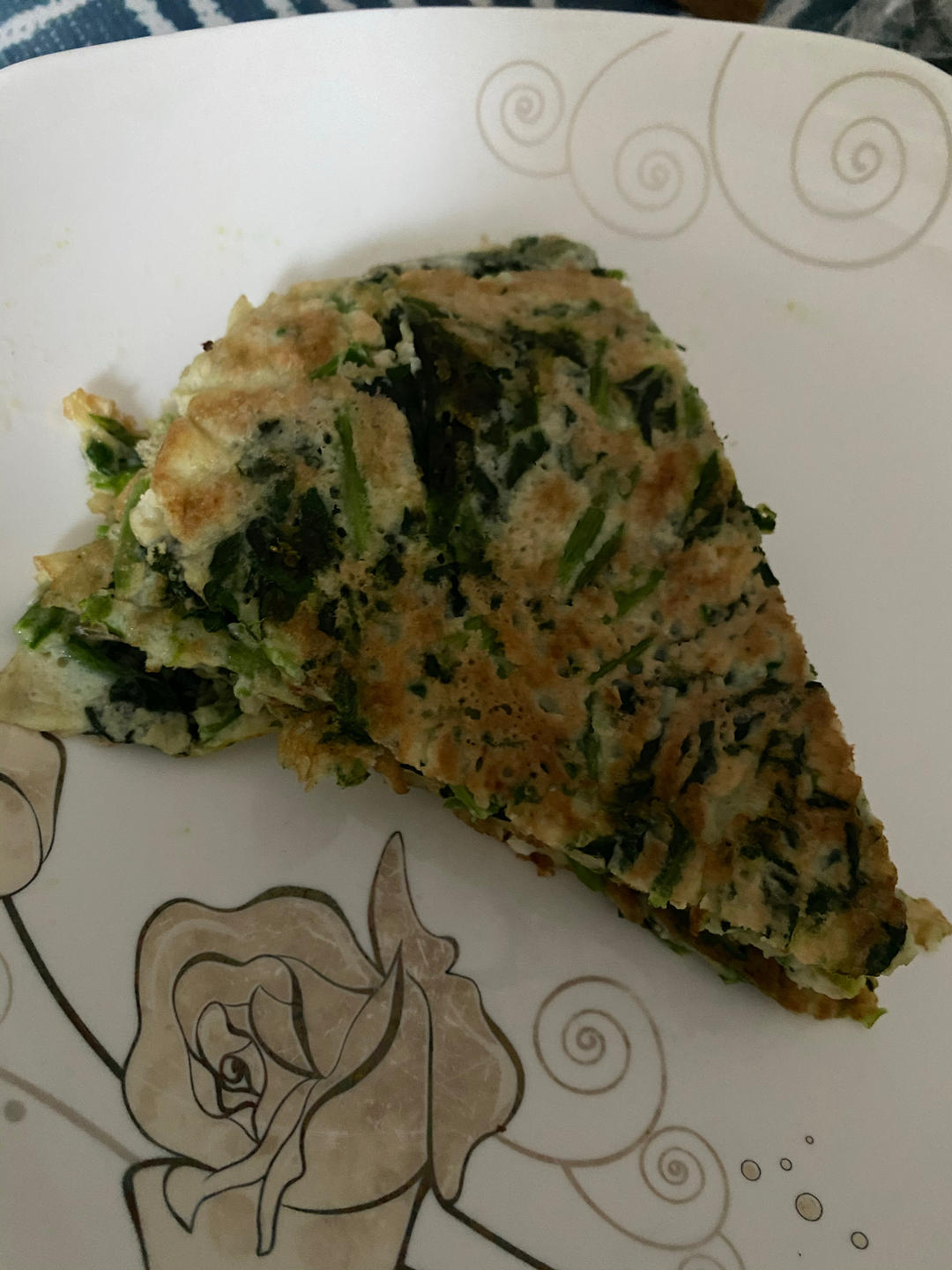 低脂菠菜鸡蛋饼