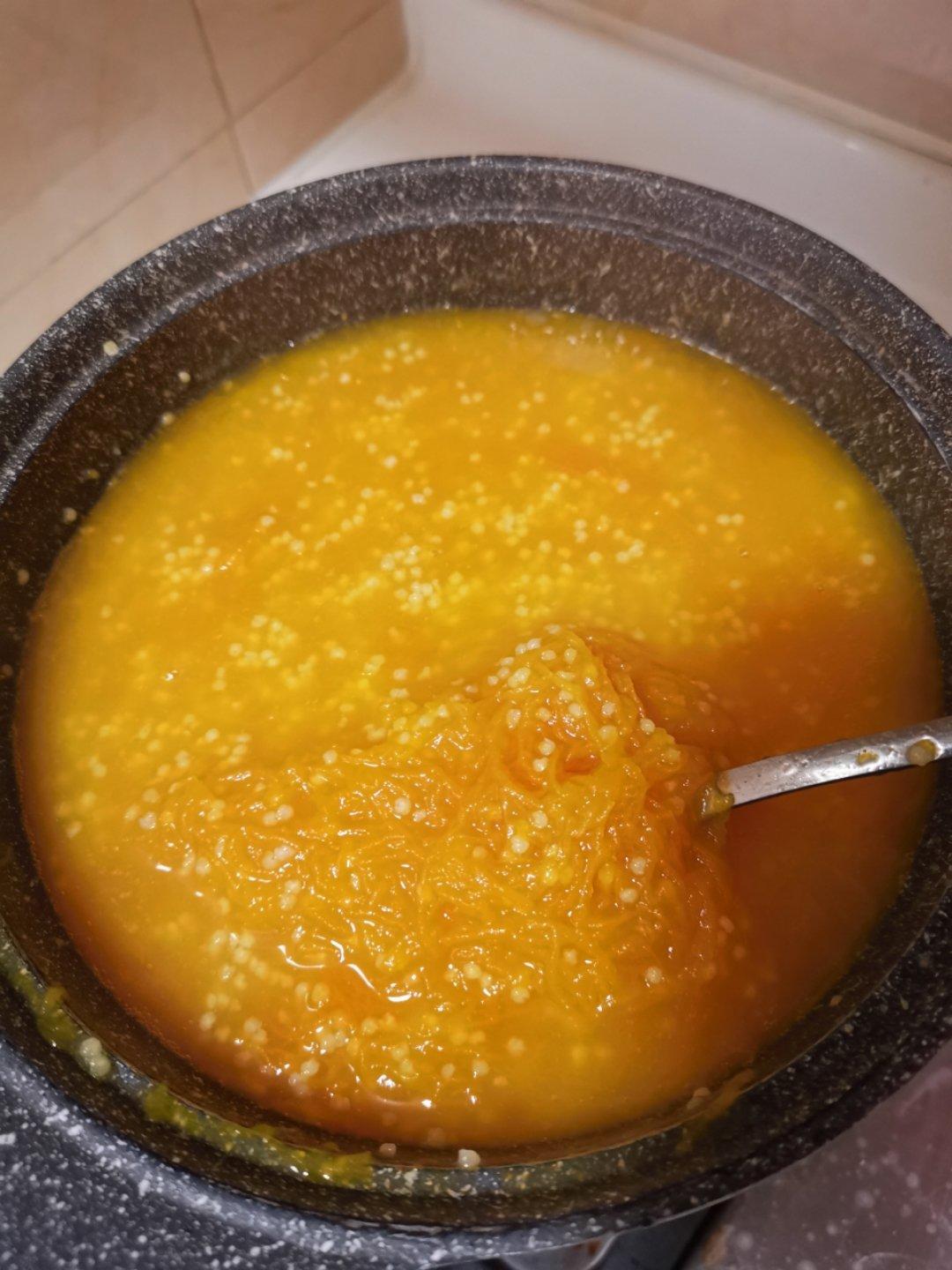 教你用电饭煲做南瓜粥