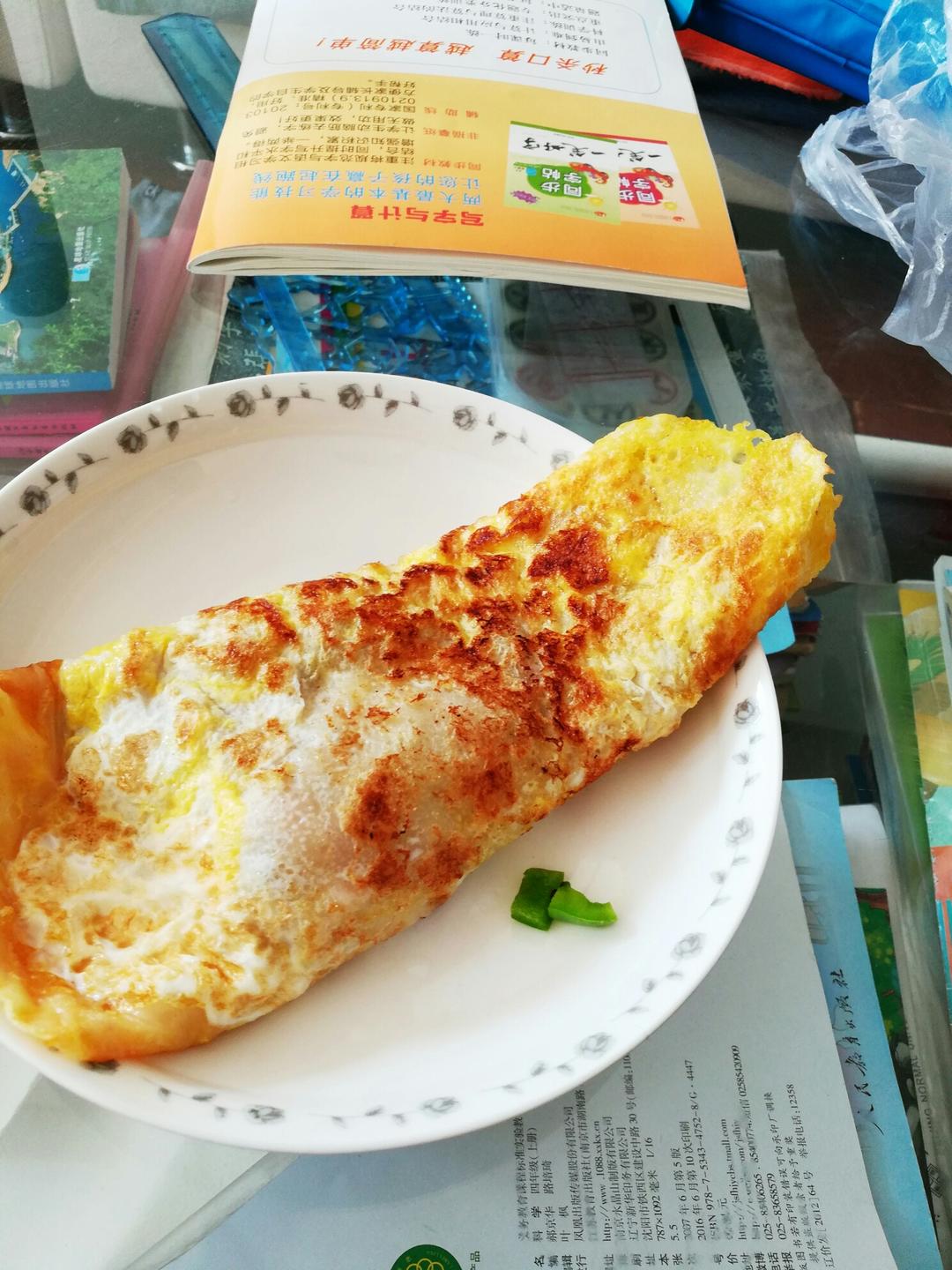 煎饼里没果子