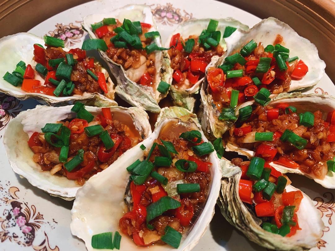 超简单～蒸蒜蓉生蚝