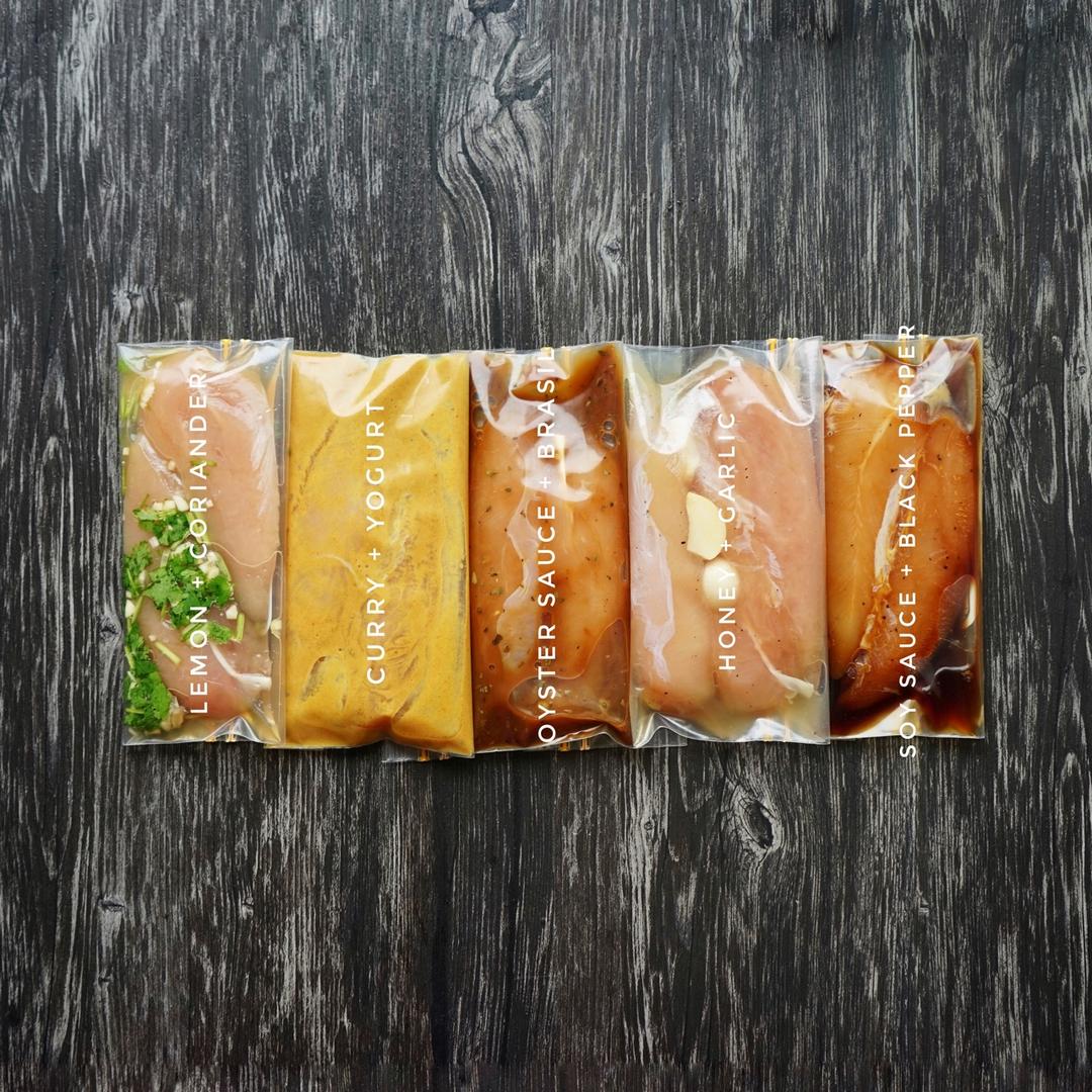 酷炫屌炸天好吃的煎鸡胸肉（香蒜蜂蜜煎鸡胸肉）