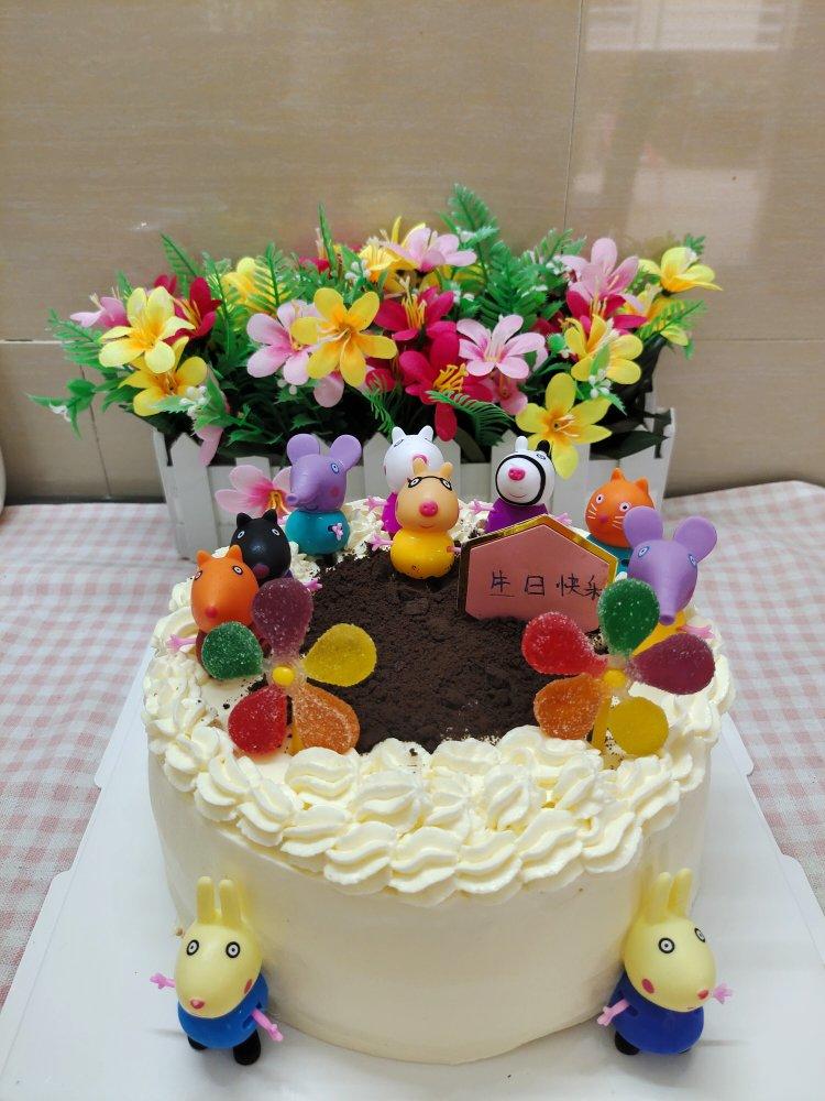 8寸水果生日蛋糕