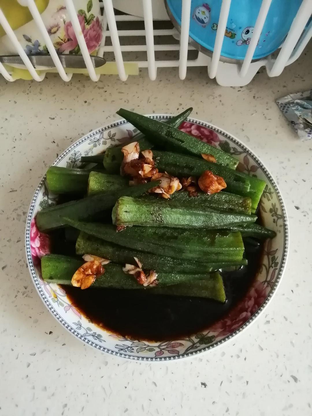 蒜蓉秋葵