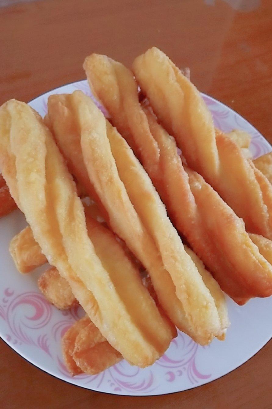 自制油条