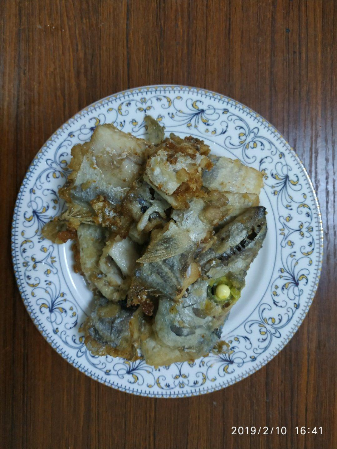 干炸带鱼