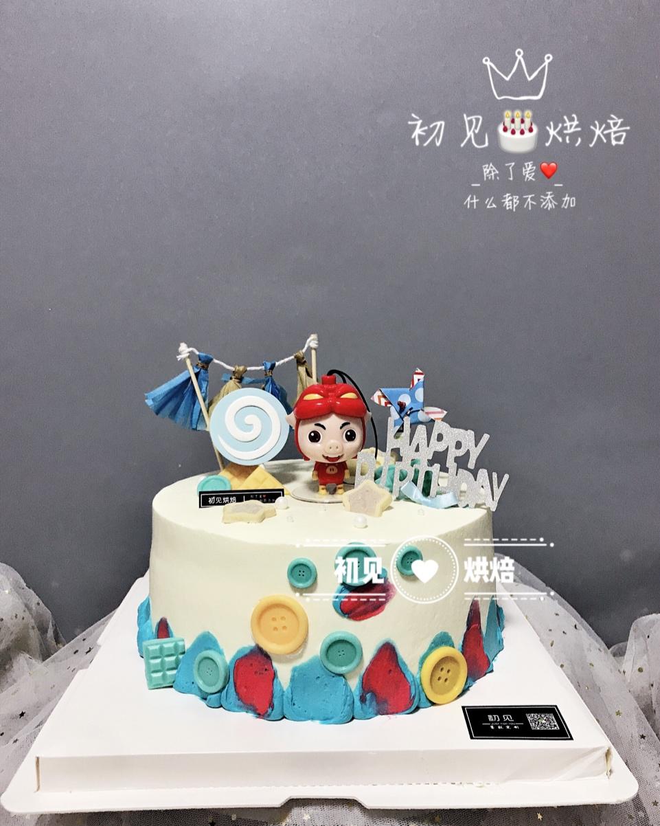 男孩蛋糕