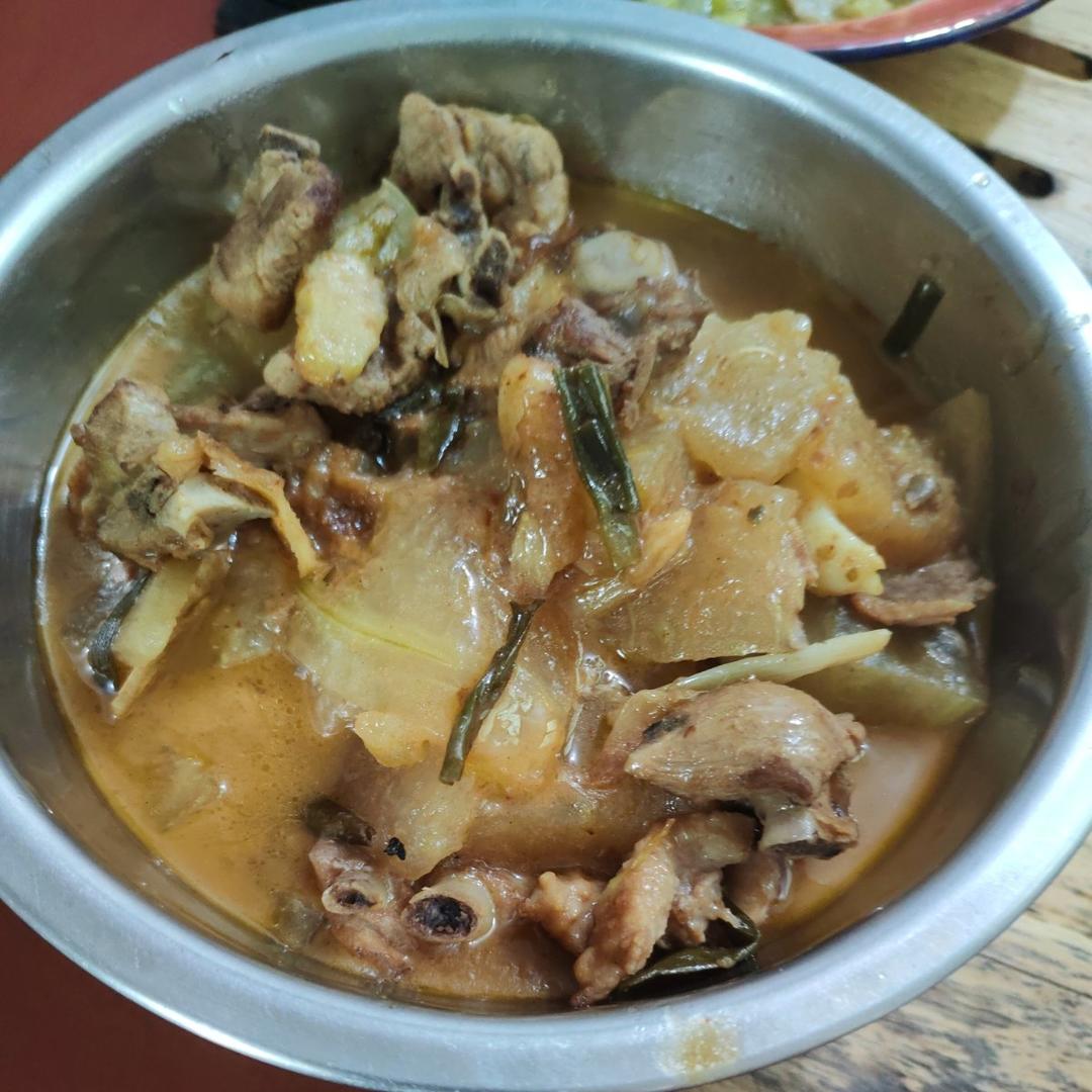 适合夏天的鸭肉焖冬瓜