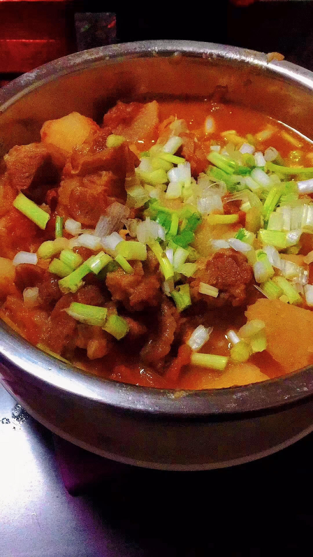 番茄土豆炖牛腩